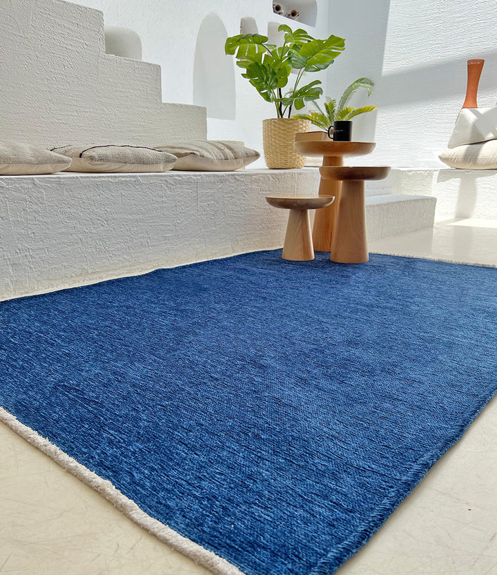 Tapis lavables blancs unis