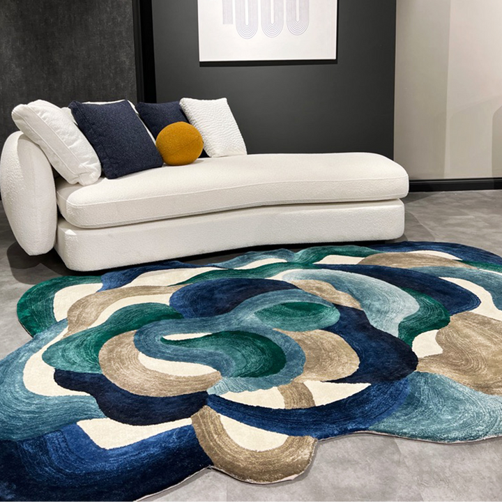 Tapis touffetés faits à la main et sur mesure