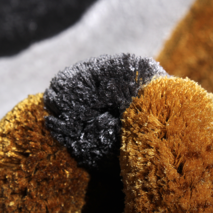 Tapis touffetés géométriques faits à la main sur mesure