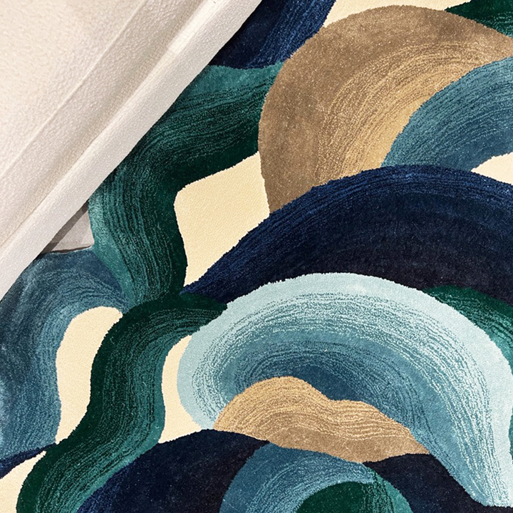 Tapis touffetés faits à la main et sur mesure