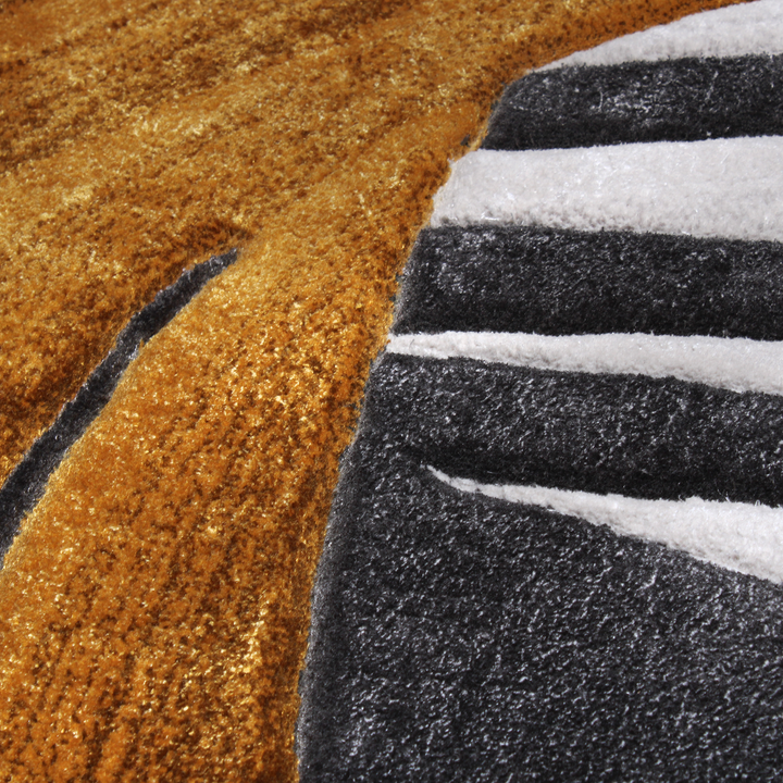 Tapis touffetés géométriques faits à la main sur mesure