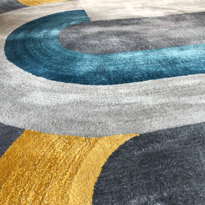 Tapis touffetés faits à la main, sur mesure et façonnés