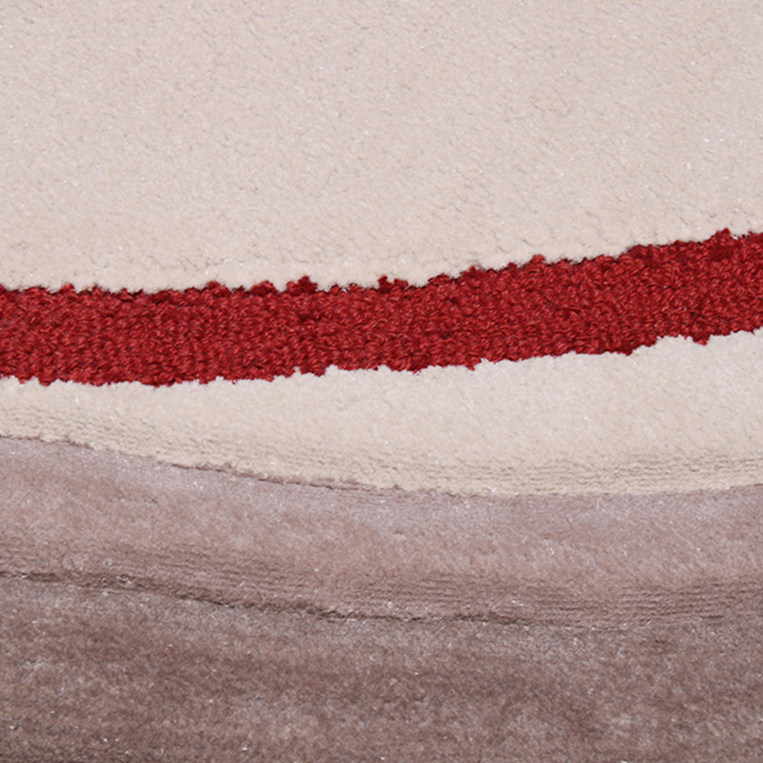 Tapis touffetés ovales faits à la main sur mesure