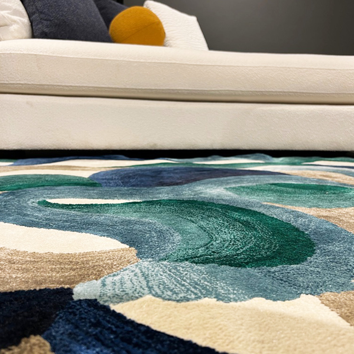 Tapis touffetés faits à la main et sur mesure