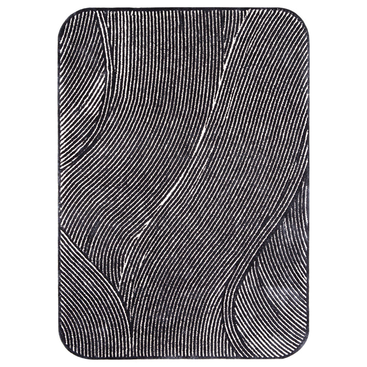 Tapis touffetés géométriques faits à la main sur mesure