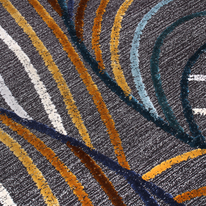 Tapis touffetés ovales faits à la main sur mesure