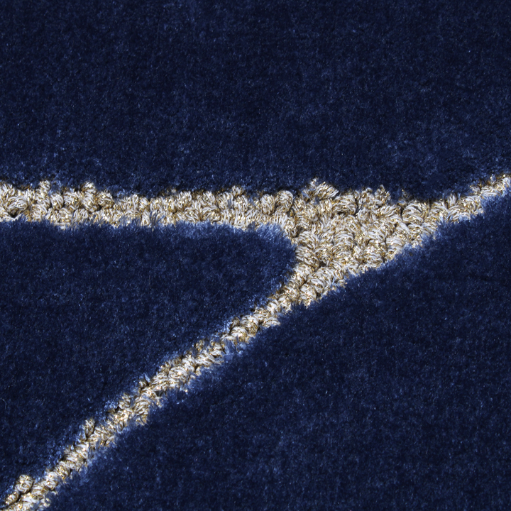 Tapis touffetés géométriques faits à la main sur mesure