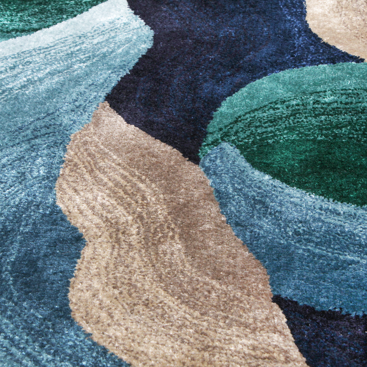 Tapis touffetés faits à la main et sur mesure