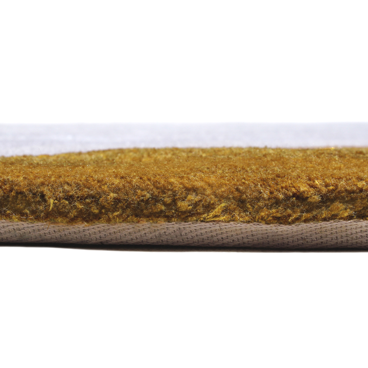 Tapis tufté sur mesure en forme de cercle fait à la main