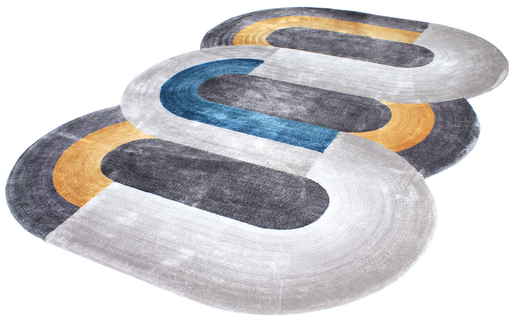 Tapis touffetés faits à la main, sur mesure et façonnés