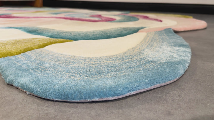 Tapis touffetés faits à la main et sur mesure