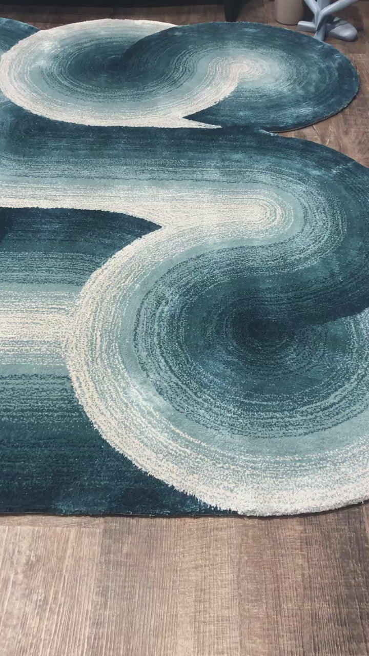 Tapis touffetés faits à la main et sur mesure