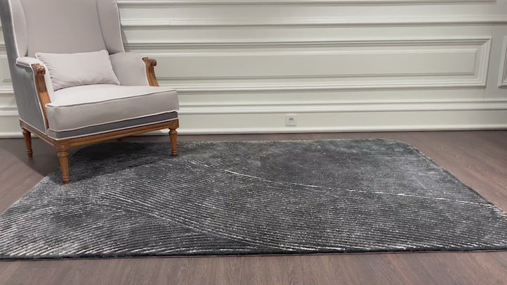 Tapis touffetés géométriques faits à la main sur mesure