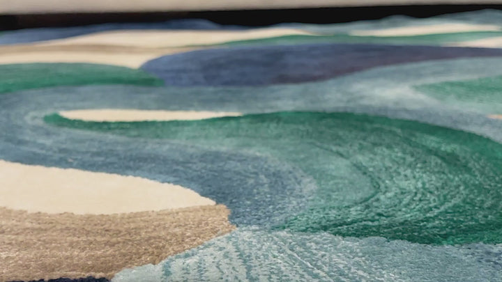 Tapis touffetés faits à la main et sur mesure