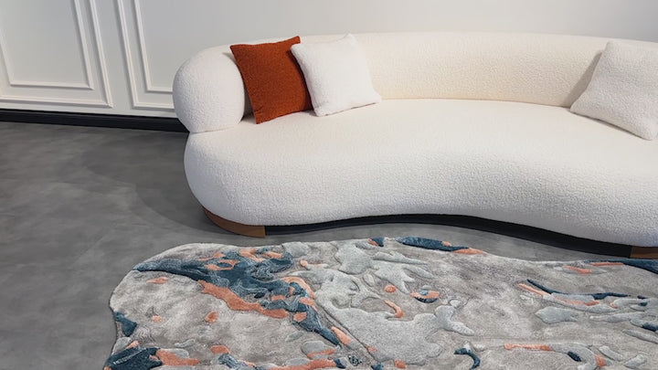 Tapis touffetés faits à la main et sur mesure