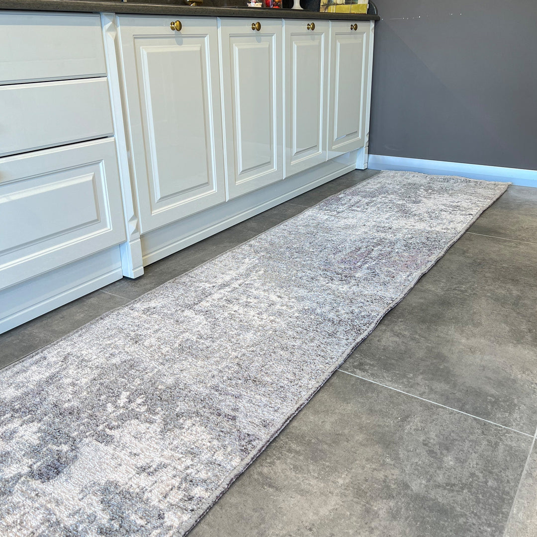 Tapis gris et crème, tapis en coton, tapis lavable, tapis personnalisé, tapis réversible, tapis 8x10, tapis 5x7, tapis 4x6, tapis de couloir 3x5, tapis de couloir 3x10