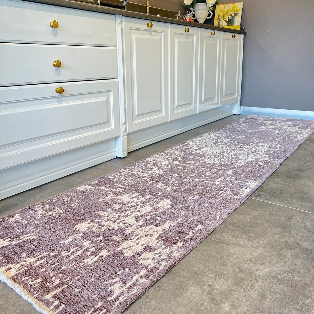 Tapis crème et gris, tapis en coton, tapis lavable, tapis personnalisé, tapis réversible, tapis 8x10, tapis 5x7, tapis 4x6, tapis de couloir 3x5, tapis de couloir 3x10