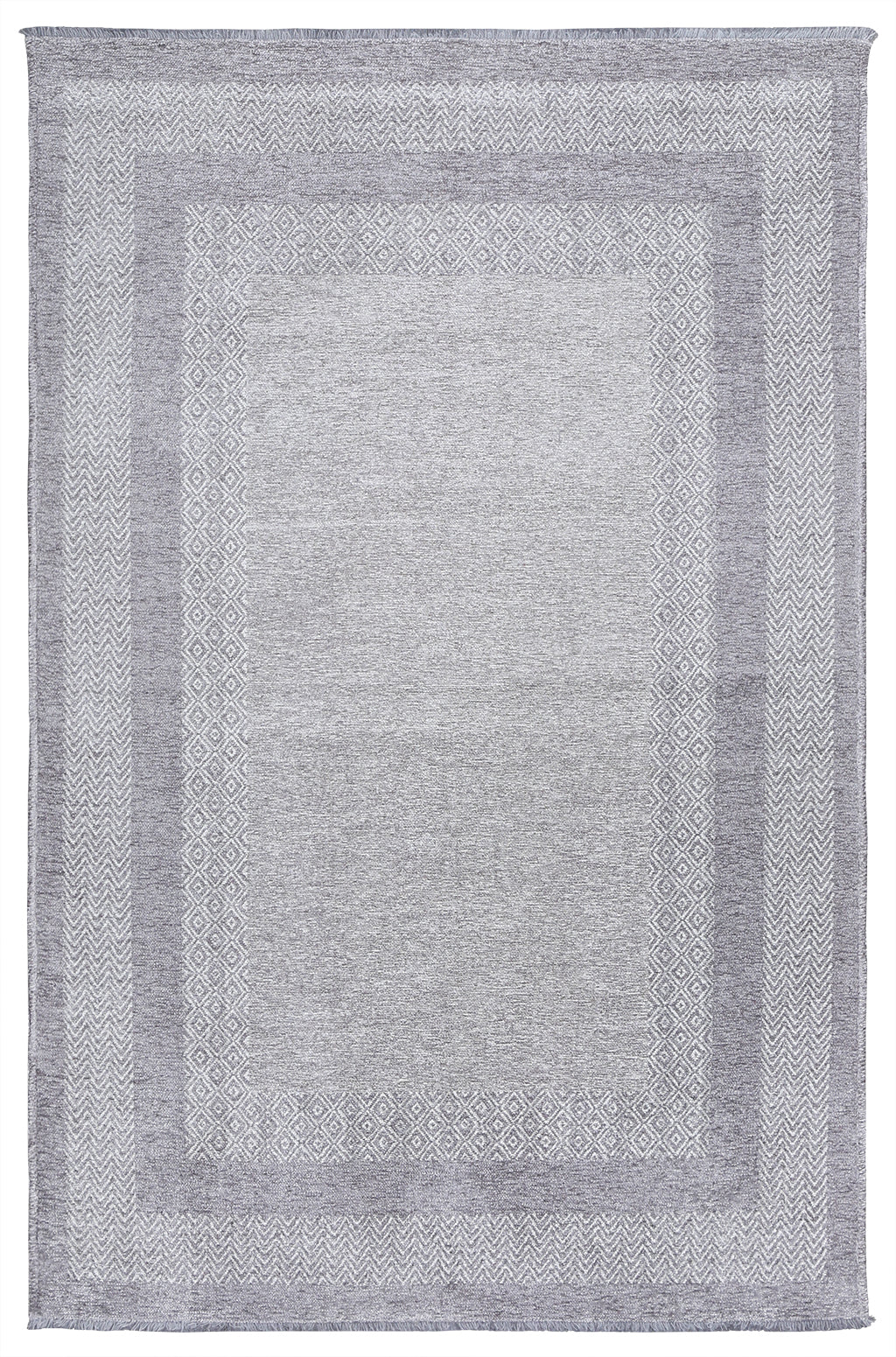 Scandinavian Light Gray Washable Area Rugs