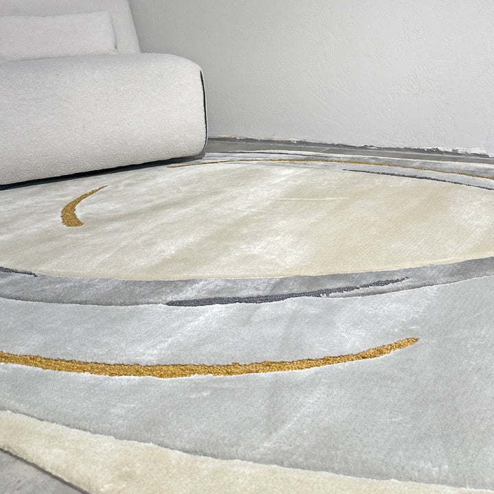 Handmade Custom Oval Bespoke Tufted Rugs