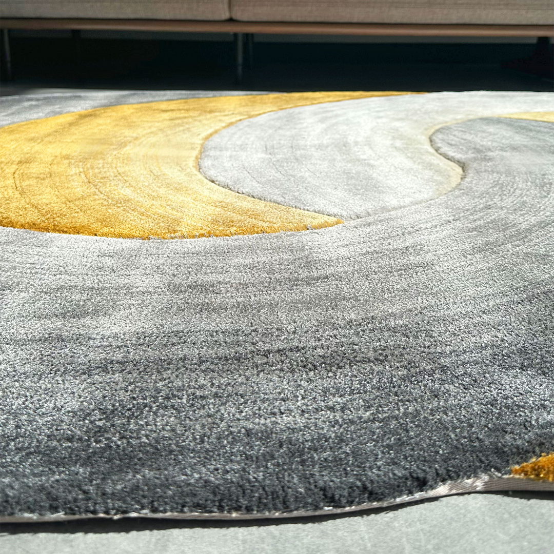 Handmade Custom Circle Bespoke Tufted Rugs