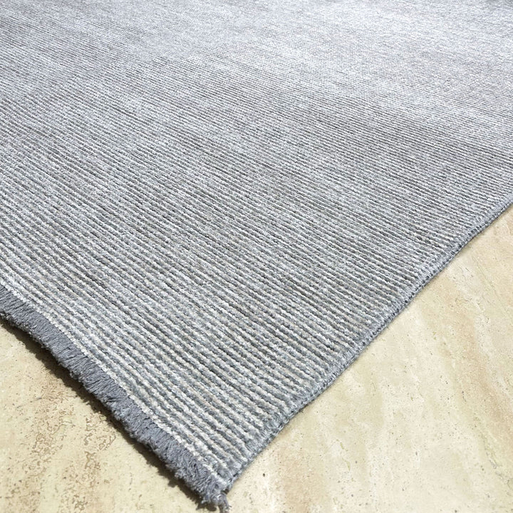 Solid Gray Washable Area Rugs