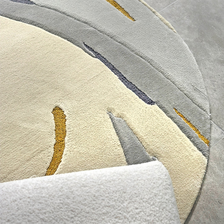 Handmade Custom Oval Bespoke Tufted Rugs