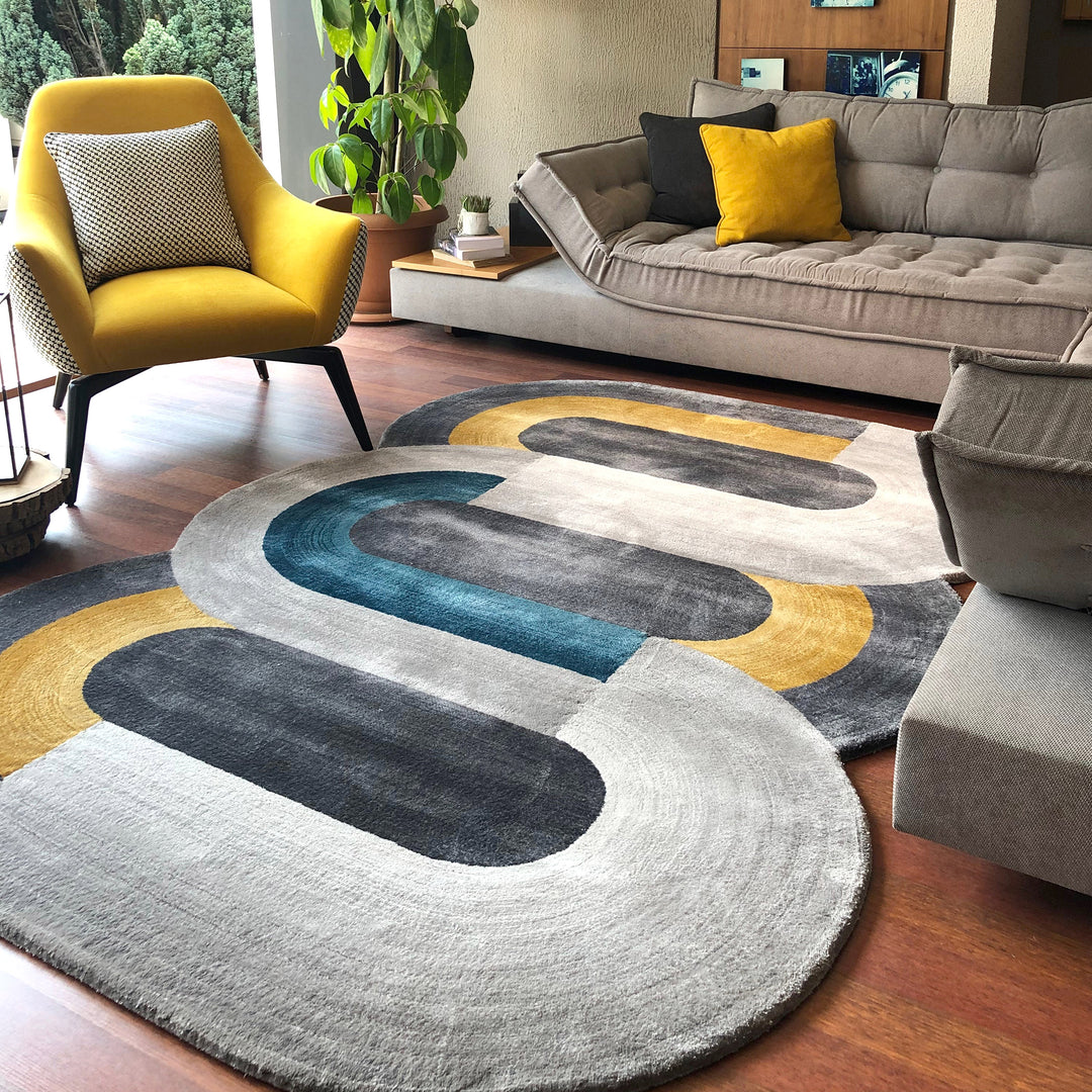 Handmade Shaped Custom Bespoke Tufted Rugs