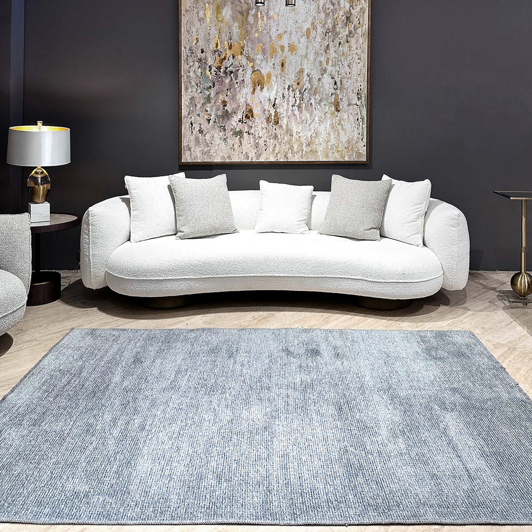 Solid Gray Washable Area Rugs