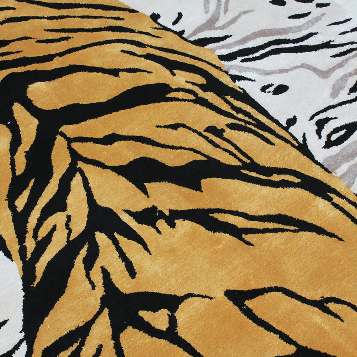 Handmade Custom Tiger Bespoke Tufted Rugs