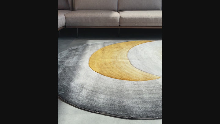 Handmade Custom Circle Bespoke Tufted Rugs